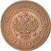RUSSIA, 3 Kopeks, 1916, Petrograd, KM #11.3, MS(60-62), Copper, 9.87