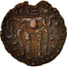 Moneta, Cejlon, 1 Kahavanu, VF(30-35), Miedź