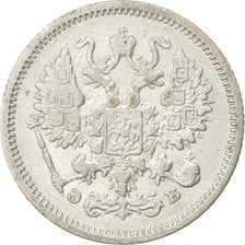 RUSSIA, 10 Kopeks, 1906, Saint-Petersburg, KM #20a.2, EF(40-45), Silver, 1.74