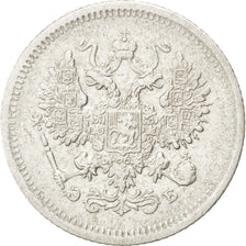RUSSIA, 10 Kopeks, 1907, Saint-Petersburg, KM #20a.2, EF(40-45), Silver, 1.67