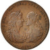 France, Token, Royal, Louis XIV et Marie-Thérèse, TTB, Cuivre, Feuardent:13071
