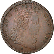 Frankreich, Token, Royal, Galères Royales, Louis XV, 1716, S+, Copper, Feuar...