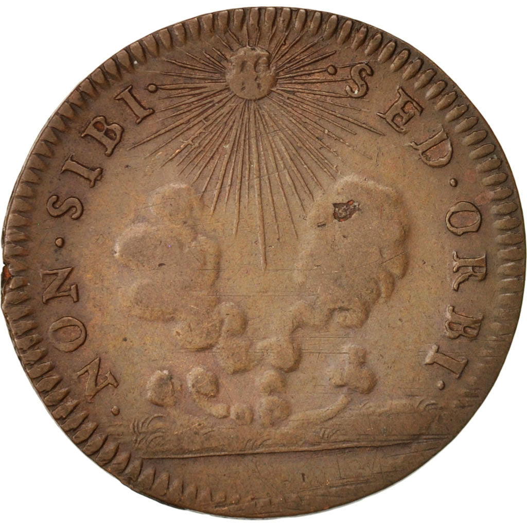 Frankreich, Token, Royal, Louis XIV, SS, Kupfer, Feuardent:12613