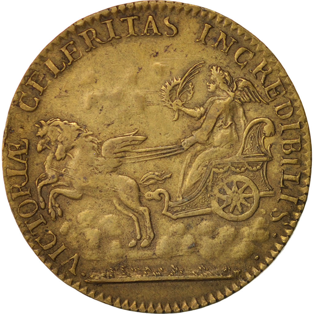 France, Token, Royal, Louis XIV, AU(50-53), Brass