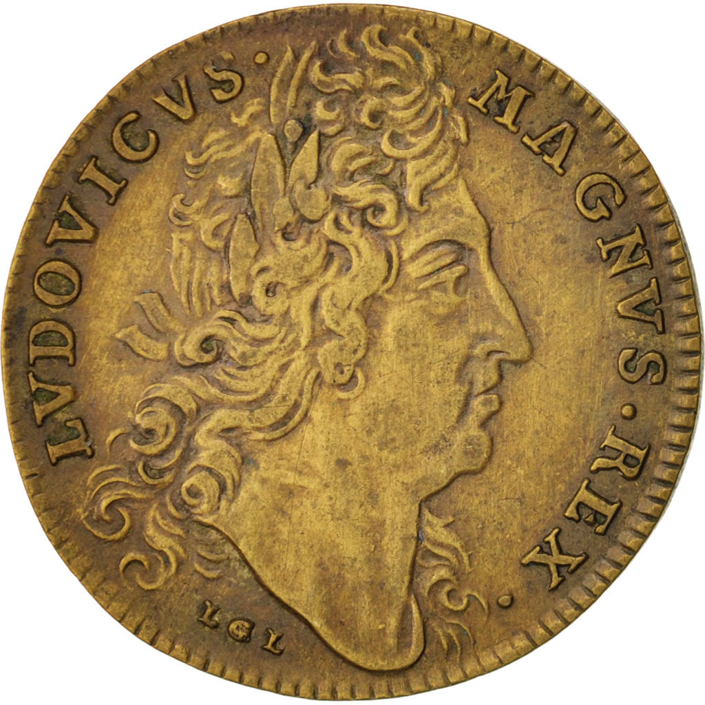 Francia, Token, Royal, Comptabilité des Bâtiments du roi, Louis XIV, BB