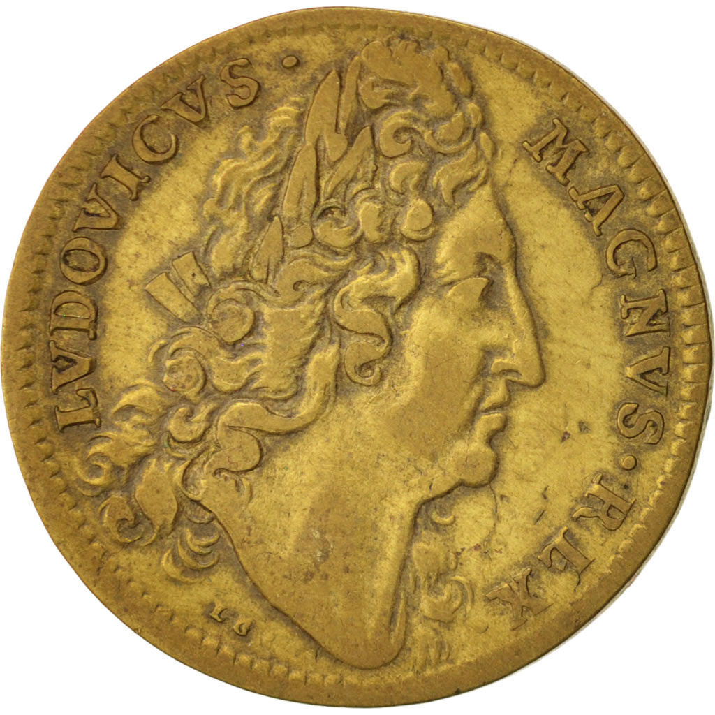 Frankreich, Token, Royal, Comptabilité des Bâtiments du roi, Louis XIV, S+