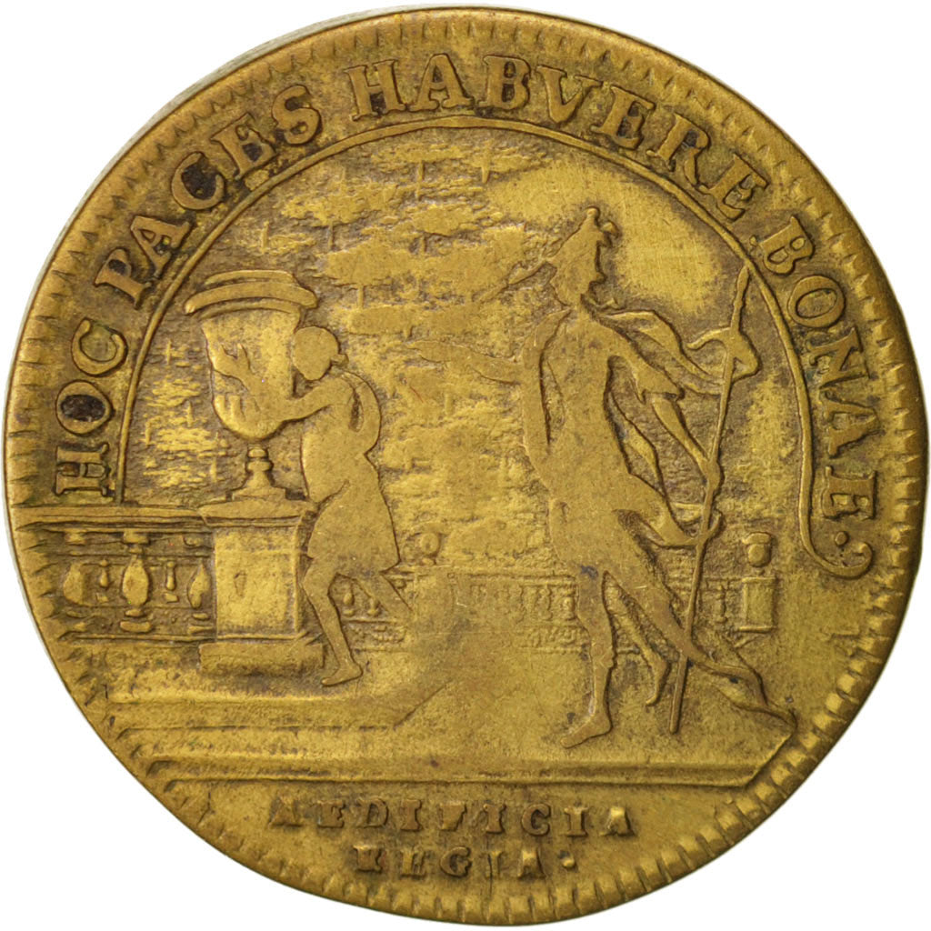 Frankreich, Token, Royal, Comptabilité des Bâtiments du roi, Louis XIV, S+