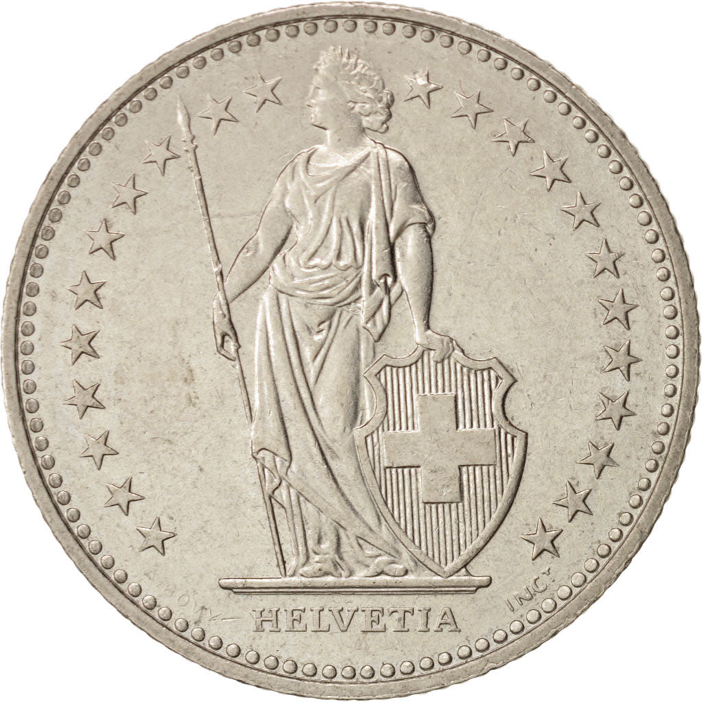 Monnaie, Suisse, Wilhelmina I, Franc, 1994, Bern, SUP, Copper-nickel, KM:24a.3