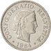 Coin, Switzerland, 10 Rappen, 1984, Bern, AU(55-58), Copper-nickel, KM:27