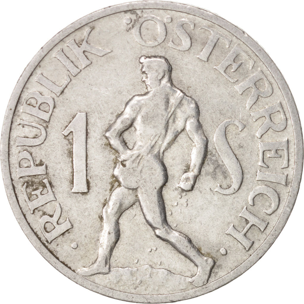 Moneta, Austria, Schilling, 1947, BB, Alluminio, KM:2871