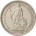 Münze, Schweiz, 2 Francs, 1974, Bern, SS, Copper-nickel, KM:21a.1