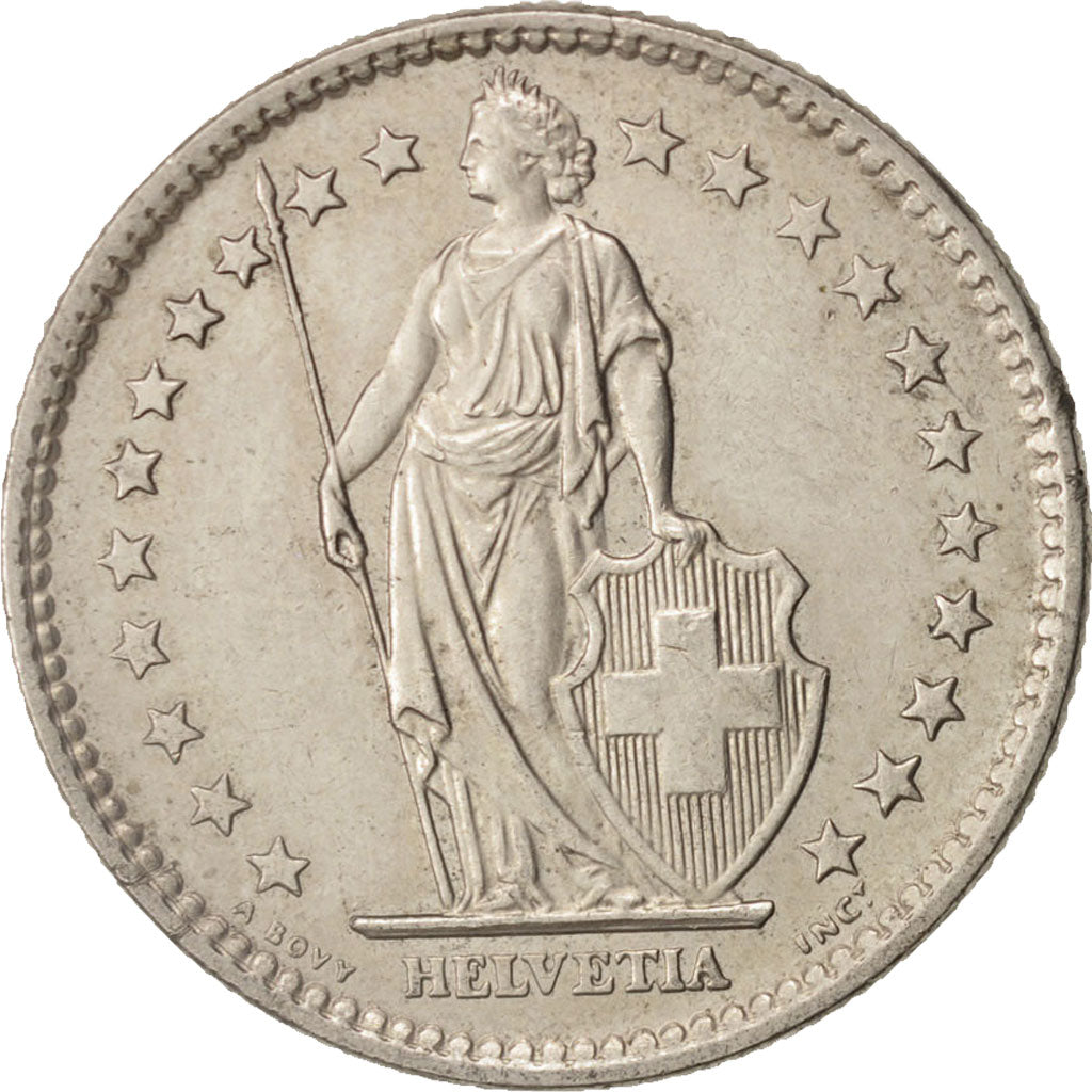 Moneda, Suiza, 2 Francs, 1978, Bern, MBC+, Cobre - níquel, KM:21a.1