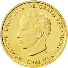 Belgique, Medal, 1976, FDC, Or