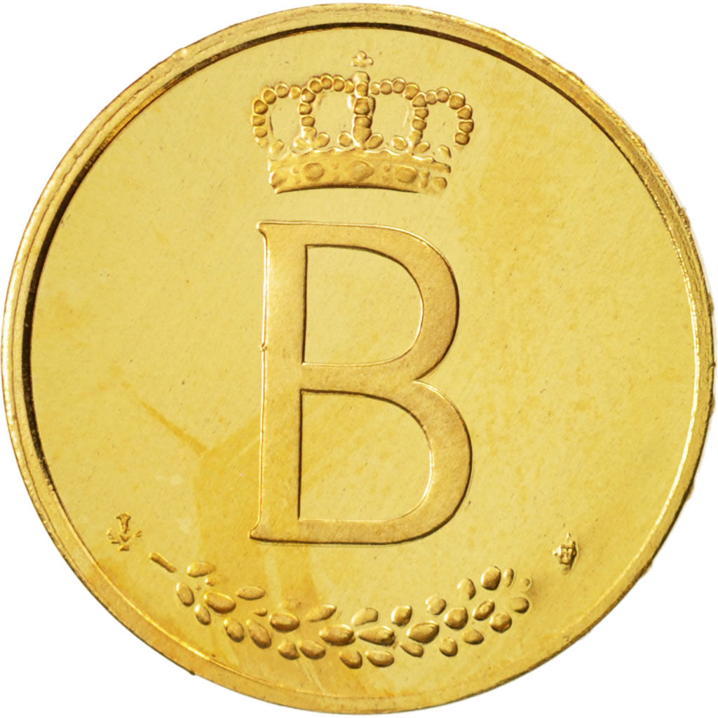 Belgio, Medal, 1976, FDC, Oro