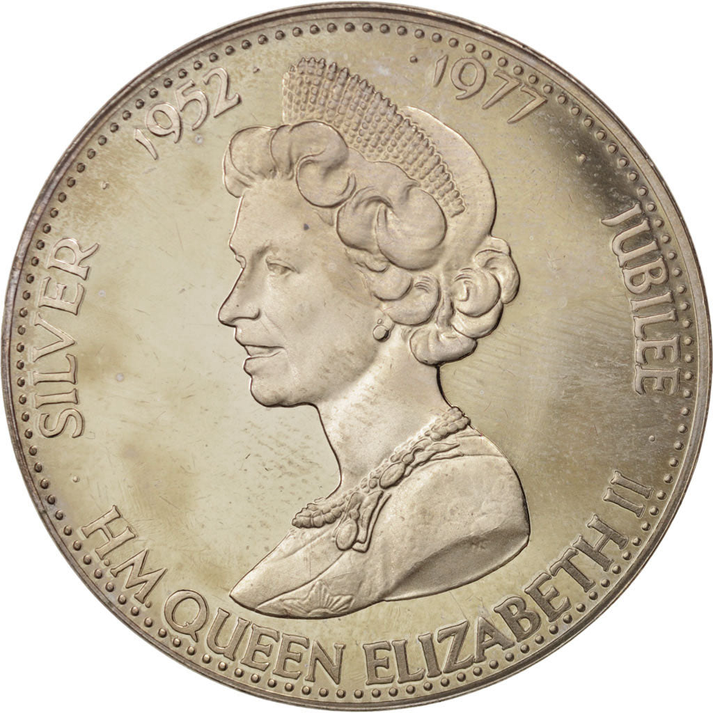 Great Britain, Medal, Queen Elizabeth II, Silver Jubilee, History, 1977