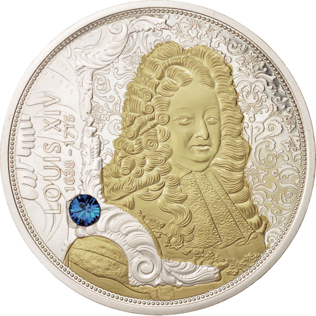 France, Medal, Les rois de France célèbres, Louis XIV 1638-1715, History
