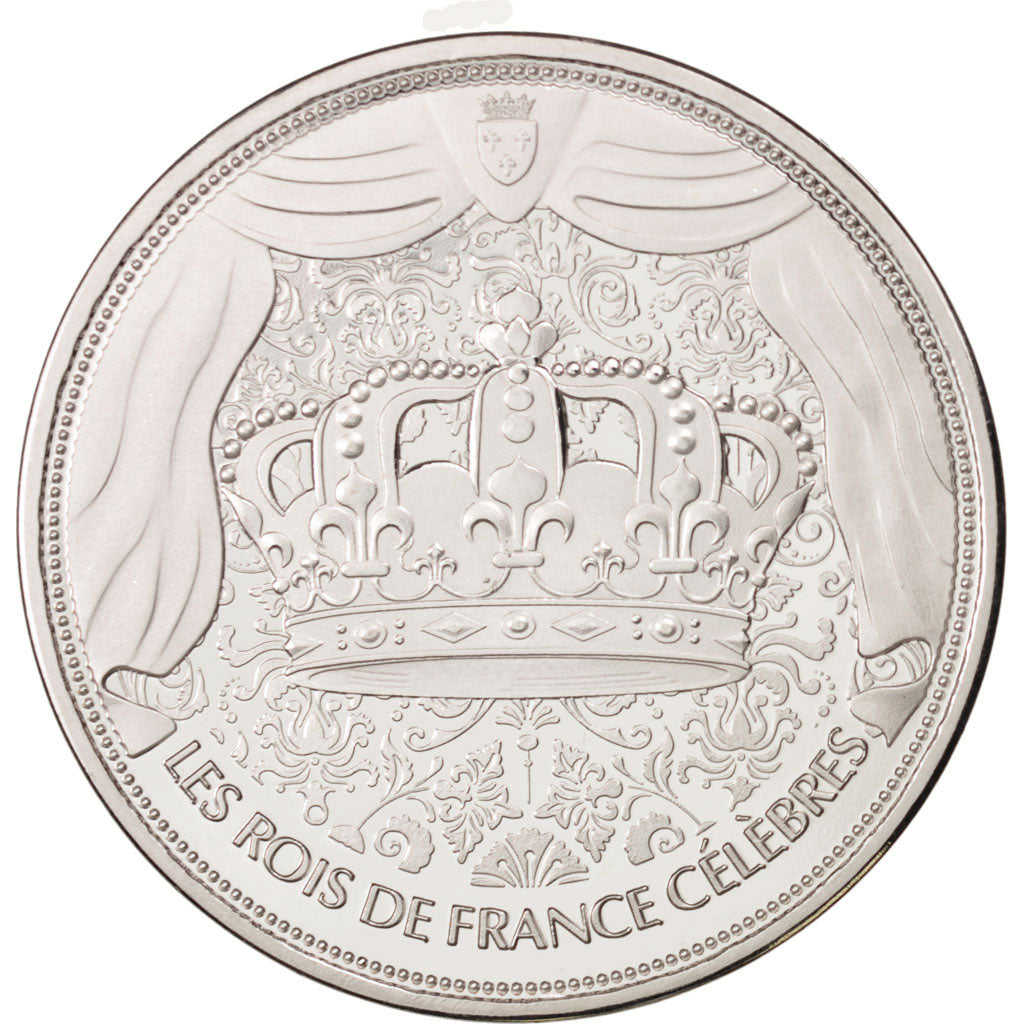France, Medal, Les rois de France célèbres, Henri IV 1553-1610, History, 2013
