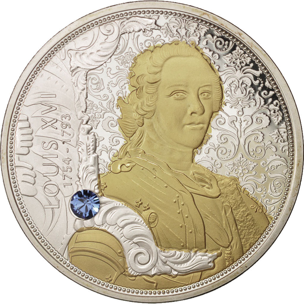 France, Medal, Les rois de France célèbres, Louis XVI 1754-1793, History