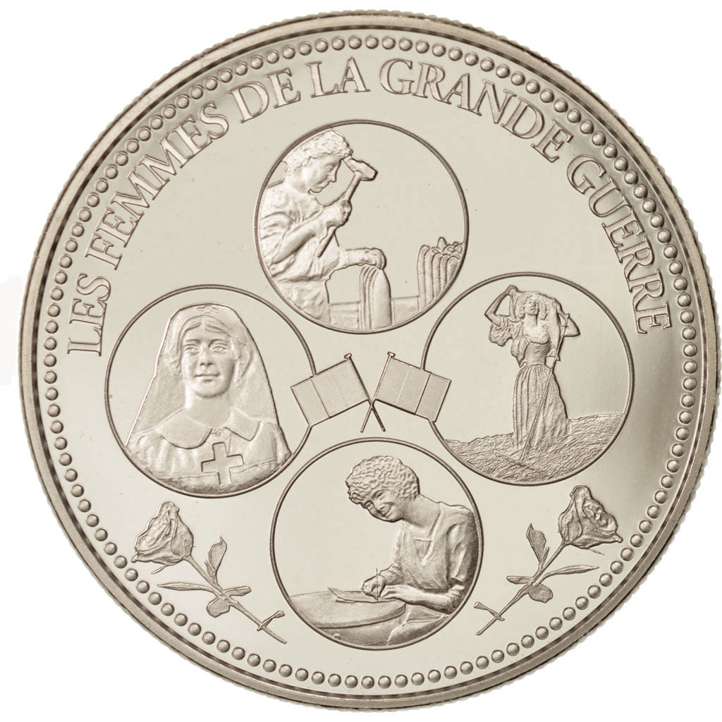 Francia, Medal, Les femmes de la Grande Guerre, The Fifth Republic, History