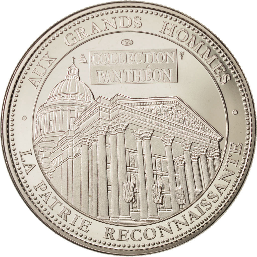 France, Medal, Collection Panthéon, Jean Monnet, Arts & Culture, MS(65-70)
