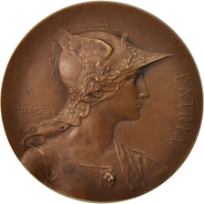 France, Medal, Patria, Politics, Society, War, Rivet, AU(50-53), Bronze