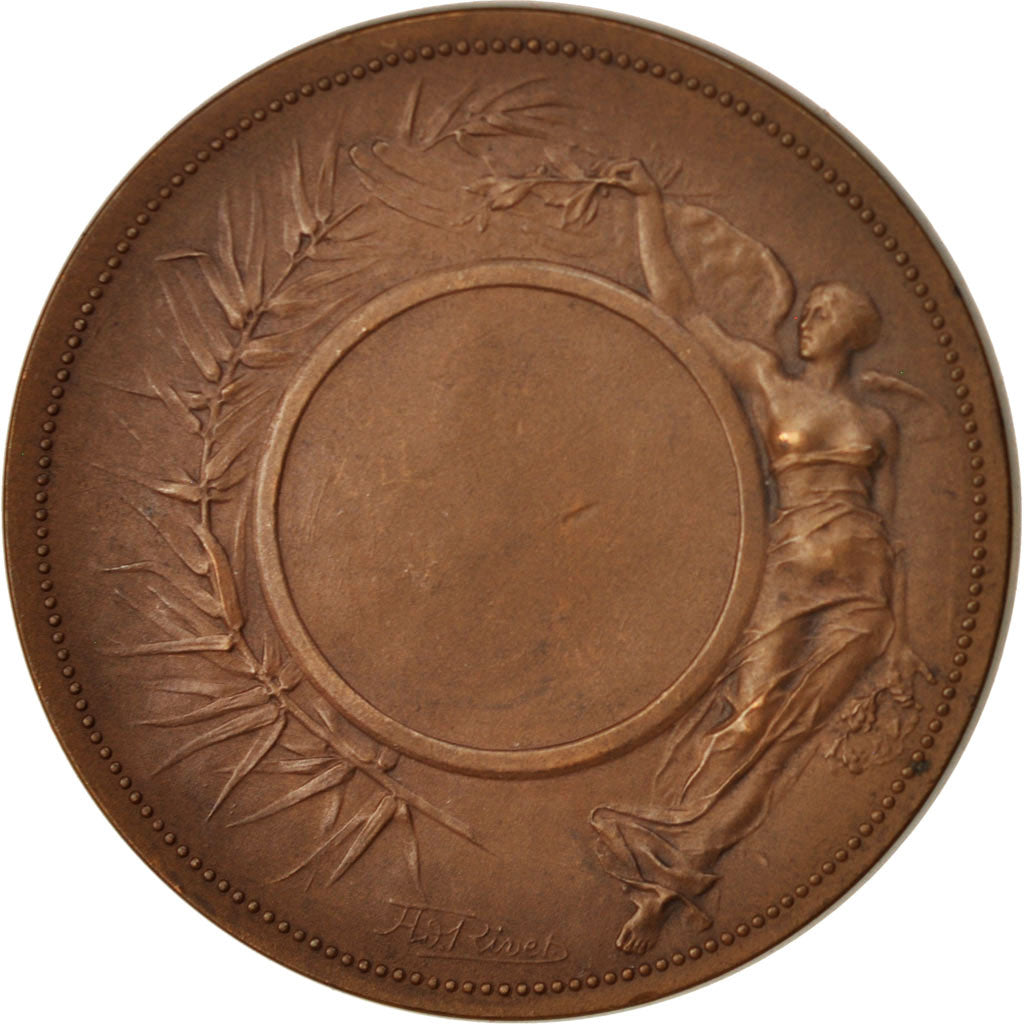 France, Medal, Patria, Politics, Society, War, Rivet, AU(50-53), Bronze