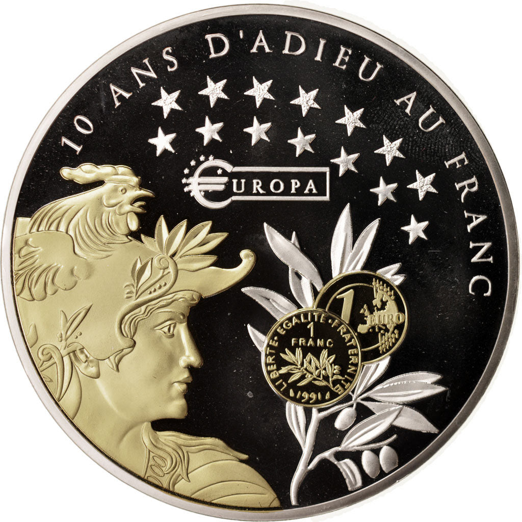 Francia, Medal, 10 ans d'adieu au Franc, Un ultime Franc, Arts & Culture