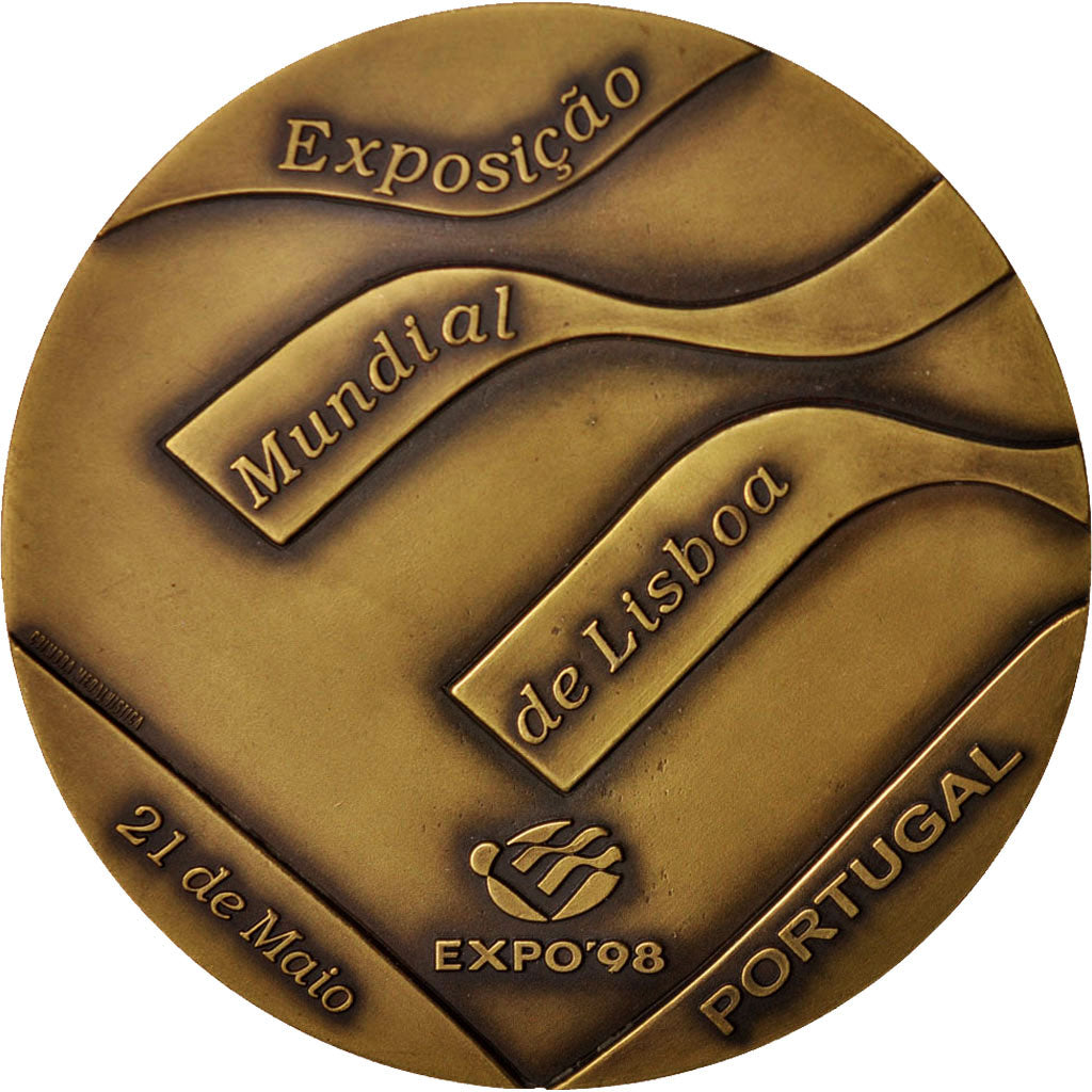 Portogallo, Medal, Exposiçao Mundial De Lisboa, Sciences & Technologies, 1998