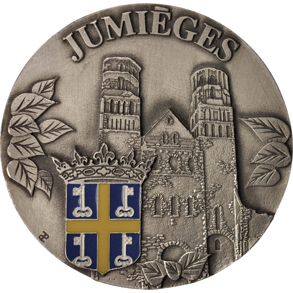 Francia, Medal, Jumièges, Politics, Society, War, SPL-, Bronzo