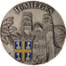 Frankreich, Medal, Jumièges, Politics, Society, War, VZ, Bronze