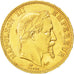 Second Empire, 100 Francs or Napoléon III tête laurée 1869 A, KM 802.1
