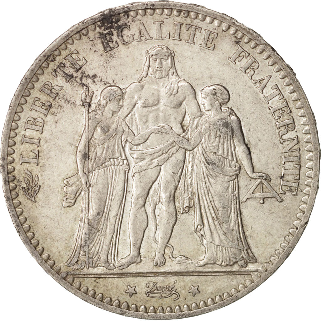 Monnaie, France, Hercule, 5 Francs, 1875, Paris, SUP, Argent, KM:820.1