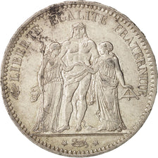 Monnaie, France, Hercule, 5 Francs, 1875, Paris, SUP, Argent, KM:820.1