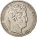 France, Louis-Philippe, 5 Francs, 1845, Bordeaux, TB, Argent, KM:749.7