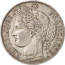 Francia, Cérès, 5 Francs, 1850, Paris, BB, Argento, KM:761.1, Gadoury:719