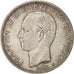 Greece, George I, 5 Drachmai, 1876, Paris, VF(20-25), Silver, KM:46