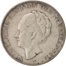 Munten, Nederland, Wilhelmina I, 2-1/2 Gulden, 1930, ZF, Zilver, KM:165