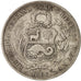 Peru, SOUTH PERU, Sol, 1866, Lima, EF(40-45), Silver, KM:196.1