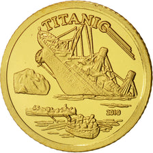 Cameroon, 1500 Francs CFA, Titanic, 2010, MS(65-70), KM new