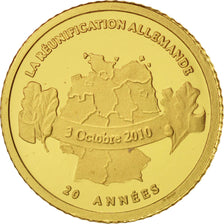 Moneda, Togo, 1500 Francs CFA, 2010, FDC, Oro