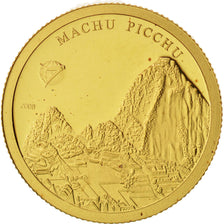 Mongolie, 1000 Togrog, Machu Picchu, 2008, FDC, Or