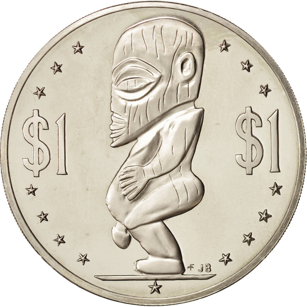 Cook Islands, Elizabeth II, Dollar, 1978, Franklin Mint, USA, MS(65-70)