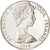 Islas Cook, Elizabeth II, 5 Dollars, 1978, Franklin Mint, USA, FDC, Plata, KM:20