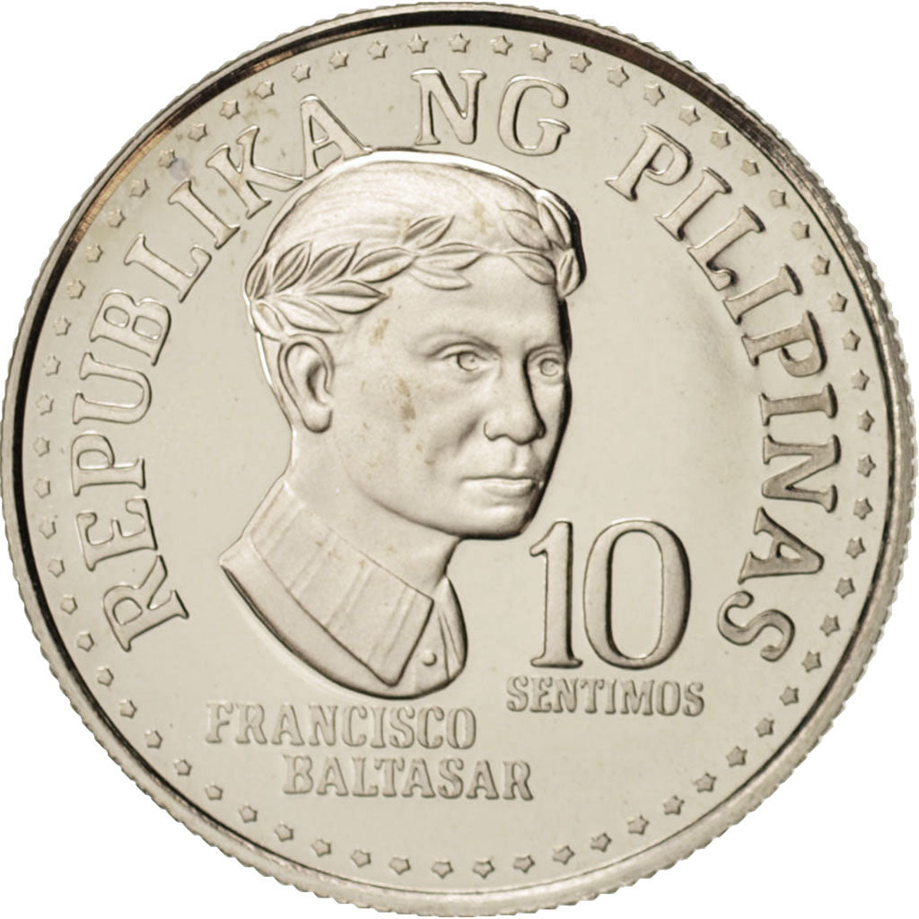 Monnaie, Philippines, 10 Sentimos, 1975, FDC, Copper-nickel, KM:207