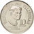 Moneta, Filipiny, 10 Sentimos, 1975, MS(65-70), Miedź-Nikiel, KM:207