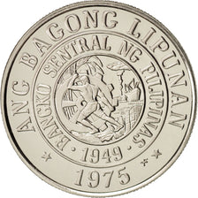 Philippines, 25 Sentimos, 1975, MS(65-70), Copper-nickel, KM:208