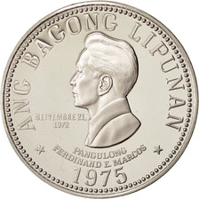 Philippines, 5 Piso, 1975, MS(65-70), Nickel, KM:210.1
