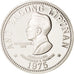 Moneda, Filipinas, 50 Piso, 1975, FDC, Plata, KM:212