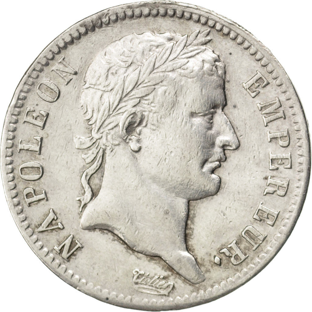 Monnaie, France, Napoléon I, Franc, 1810, Paris, TTB+, Argent, KM:692.1