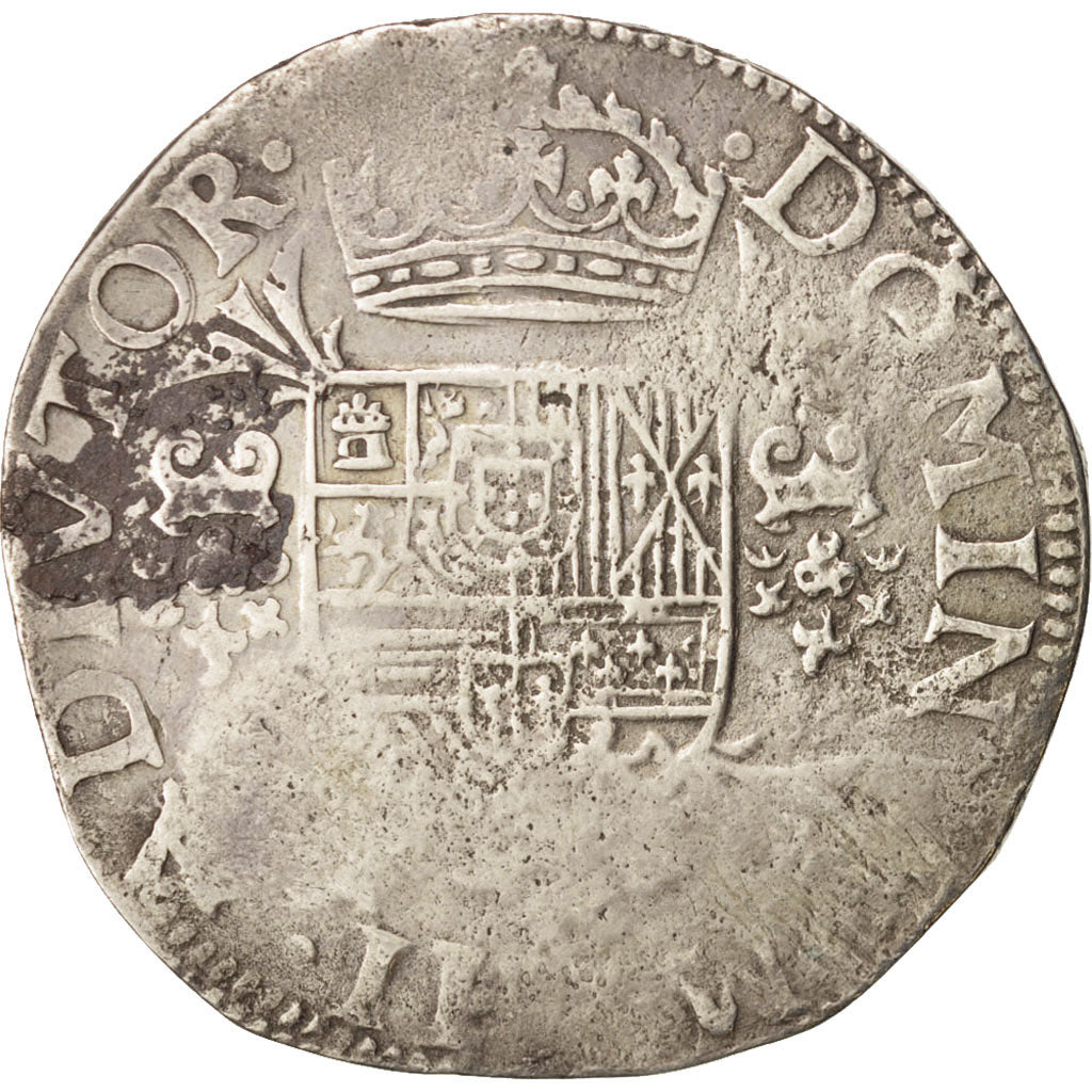 Belgium, Philippe, Ecu, Tournai, VF(30-35), Silver